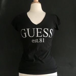 Women’s Guess V Neck T-Shirt